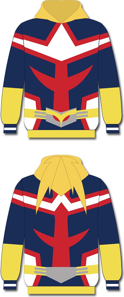 My Hero Academia - All Might Golden Age Cosplay Hoodie S My Hero Academia - All Might Golden Age Cosplay Hoodie S
