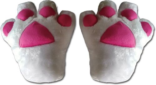 Great Eastern - White Paw Plush Glove