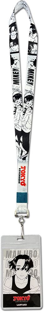 Tokyo Revengers - Black Hair Manjiro Sano (Mikey) 01 Lanyard