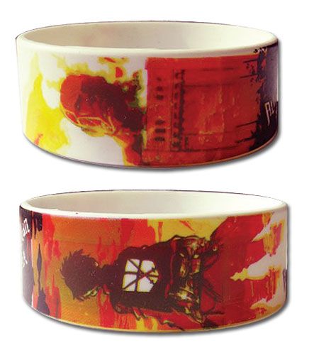 Attack On Titan - Eren & Colossal Titan Staredown Pvc Wristband