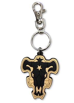 Black Clover - The Black Bulls Cloak Pvc Keychain Black Clover - The Black Bulls Cloak Pvc Keychain