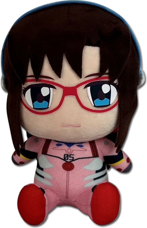 Evangelion New Movie - Mari Sitting Plush 7'' H
