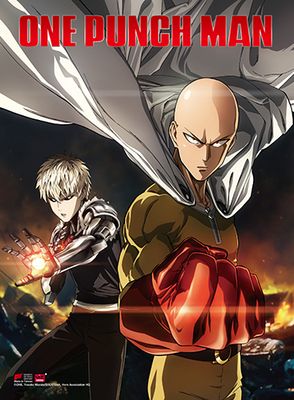 One Punch Man - Key Art 1 High-End Wall Scroll