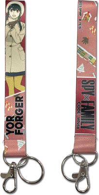 Spy X Family Code White - Yor Wristband Lanyard Spy X Family Code White - Yor Wristband Lanyard