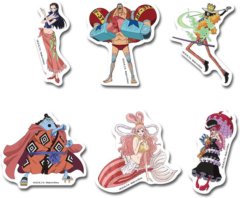 One Piece - After 2 Years Character Group #2 Die-Cut Sticker