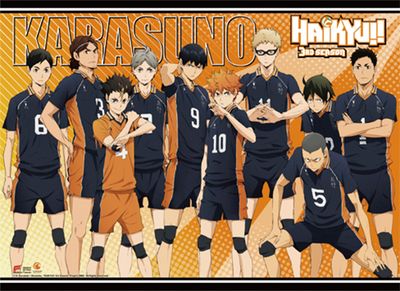 Haikyu!! S3 - Karasuno High School Wall Scroll Haikyu!! S3 - Karasuno High School Wall Scroll