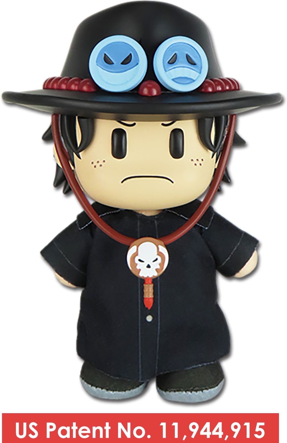 One Piece - Ace Winter Island Figurekey Plush 4.5'' H