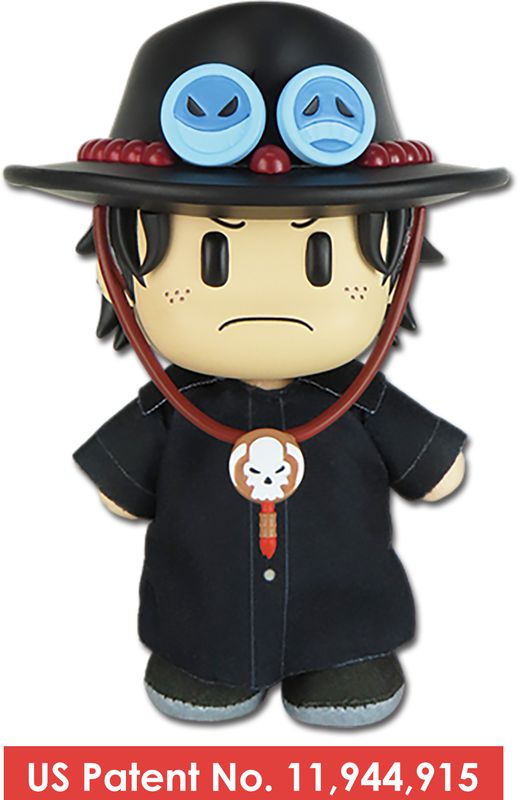 One Piece - Ace Winter Island Figurekey Plush 4.5'' H