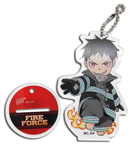 Fire Force - Sd Shinra Kusakabe Acrylic Keychain