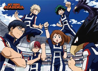 My Hero Academia - S2 Group 3 Wall Scroll