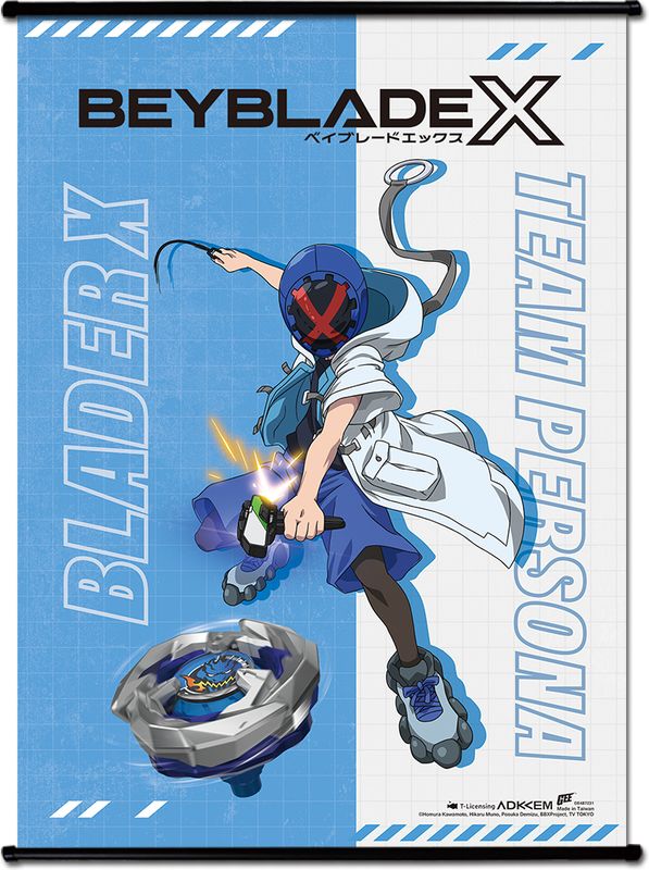 Beyblade X S1 - Blader X Wall Scroll