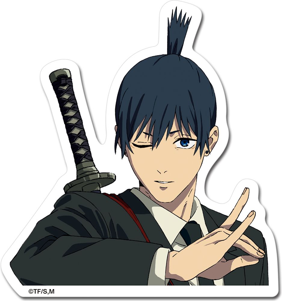 Chainsaw Man - Aki Car Sticker