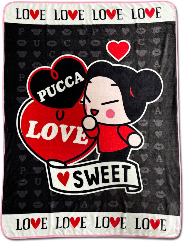 Pucca - Pucca Sweet Love Throw Blanket