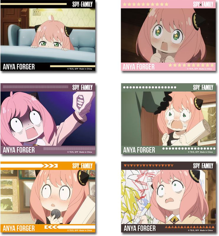 Spy X Family - Anya Forger Die-Cut Sticker Set