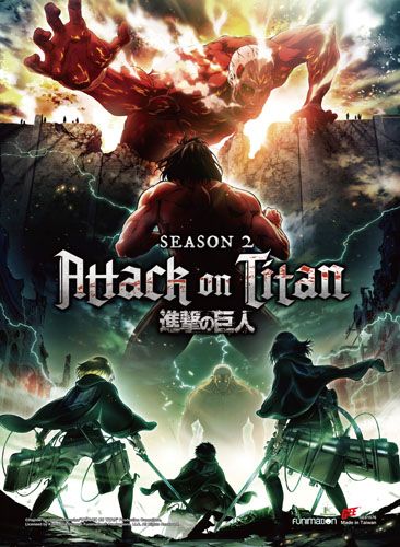 Attack On Titan S2 - Key Art Ss Wall Scroll Attack On Titan S2 - Key Art Ss Wall Scroll