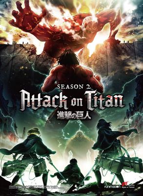 Attack On Titan S2 - Key Art Ss Wall Scroll