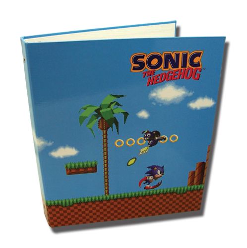 Classic Sonic Green Hill Zone Binder