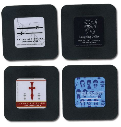 Sword Art Online Set 1 Coasters