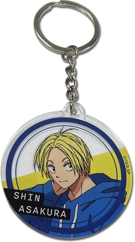 Sakamoto Days - Shin Asakura Crosshair Acrylic Keychain 2''