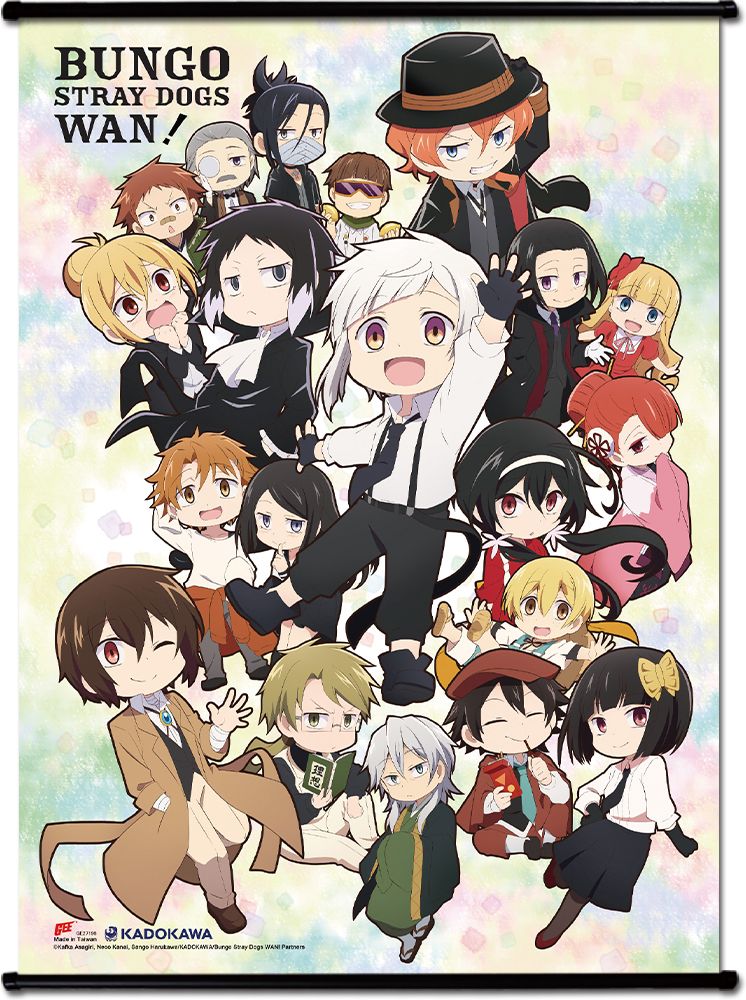 Bungo Stray Dogs Wan- Key Art Wall Scroll