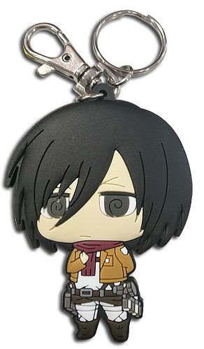Attack On Titan - Sd Mikasa Dedicate Stance Pvc Keychain