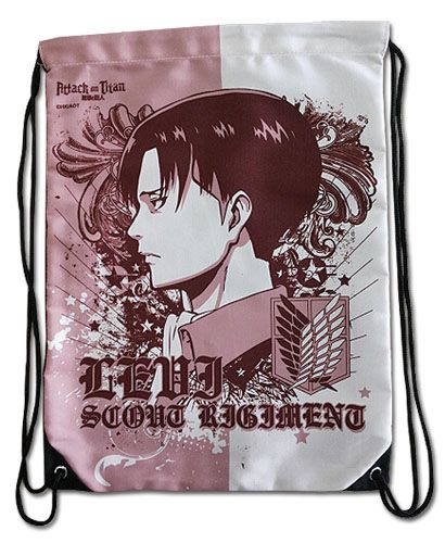 Attack On Titan - Levi Side Face Drawstring Bag