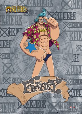 One Piece -Franky Wall Scroll