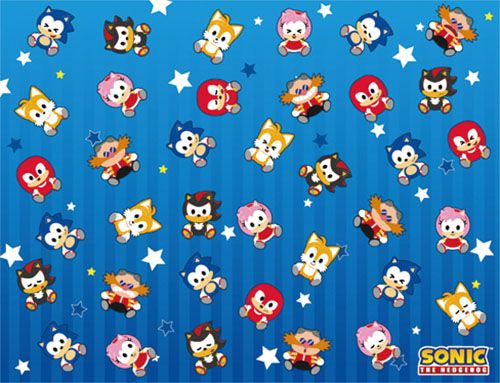 Sonic The Hedgehog - Sd Group Sublimation Throw Blanket