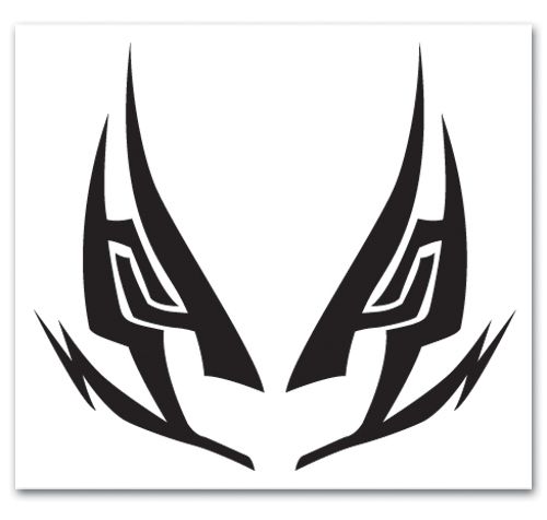 Bleach Renji Mask Tattoo