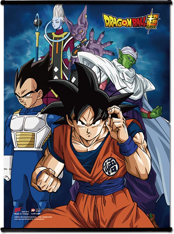 Dbs- Battle Of Gods Group04 Ss Wall Scroll