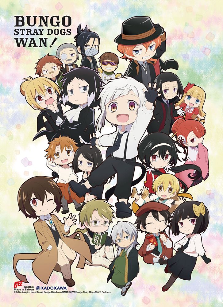 Bungo Stary Dogs Wan- Keyart#A Ss Wall Scroll