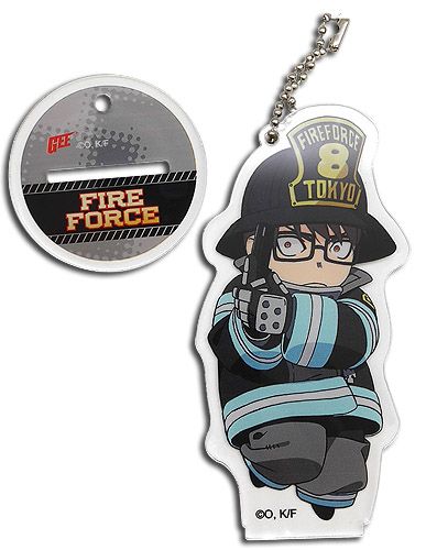 Fire Force - Sd Takehisa Hinawa Acrylic Keychain