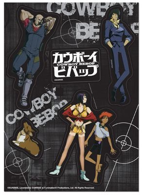 Cowboy Bebop - Spike Group Sticker Set