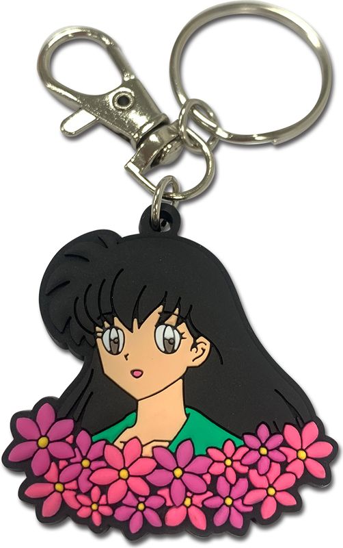 Inuyasha - Kagome Flowers Pvc Keychain