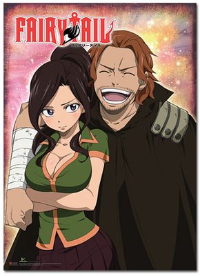 Fairy Tail - Cana And Gildarts Wallscroll