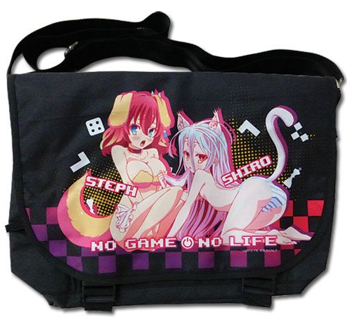 No Game No Life - Shiro & Steph Messenger Bag No Game No Life - Shiro & Steph Messenger Bag