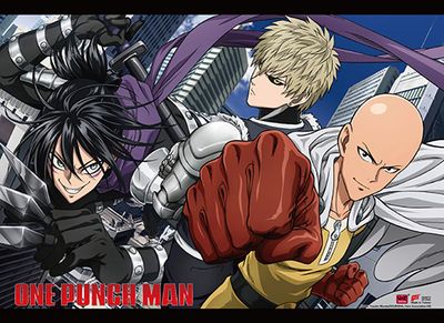One Punch Man - Group 03 Wall Scroll
