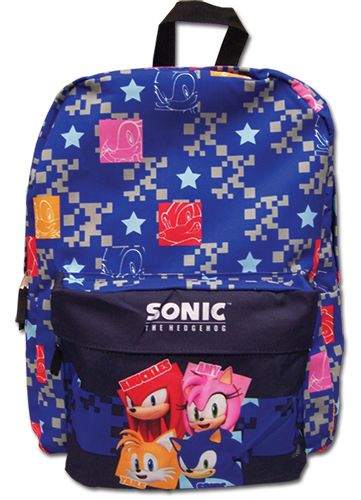 Sonic The Hedgehog - Pattern Backpack Bag