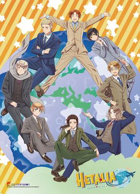 Hetalia Season 7 - Keyvisual01 Wall Scroll