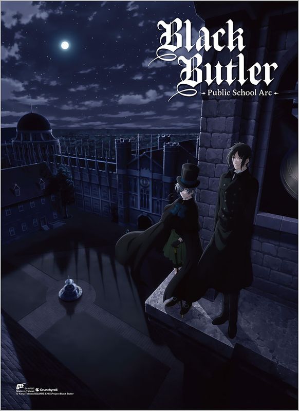 Black Butler S4 Public School Arc - Teaser Visual Wall Scroll
