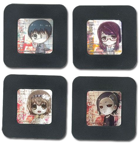Tokyo Ghoul - Set 1 Coaster
