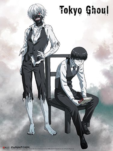 Tokyo Ghoul - Kaneki 01 Fabric Poster