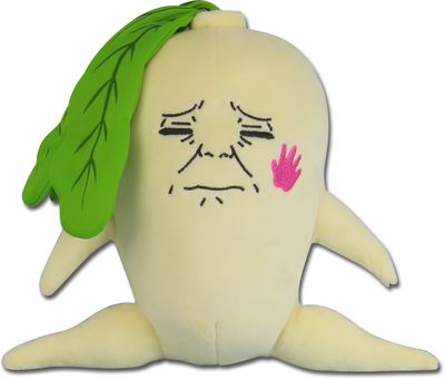 Mashle: Magic And Muscles - Mandragora Be Defeated Expression Version Plush 8'' H