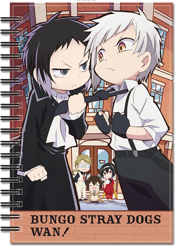 Bungo Stray Dogs Wan- Key Art #2 Hardcover Notebook