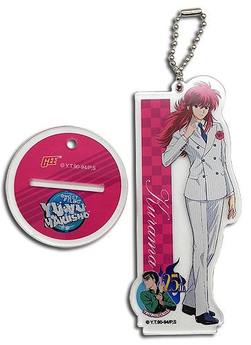Yu Yu Hakusho- 25Th Kurama Acrylic Keychain Yu Yu Hakusho- 25Th Kurama Acrylic Keychain