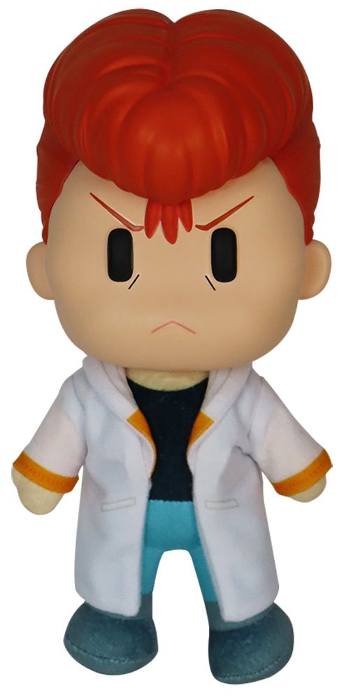 Yu Yu Hakusho - Kuwabara 3 Plastic Head Movable Plush 8''H Yu Yu Hakusho - Kuwabara 3 Plastic Head Movable Plush 8''H