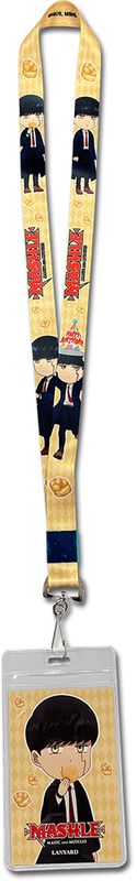 Mashle: Magic And Muscles - Sd Mash Burnedead With Cream Puffs Lanyard