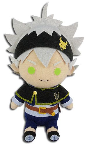 Black Clover - Asta Sitting Pose Plush 6'' Black Clover - Asta Sitting Pose Plush 6''