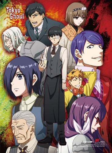 Tokyo Ghoul - Group Ss Wall Scroll