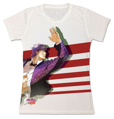 Jojo - Jonathan Red Stripes Jrs. Sublimation T-Shirt M